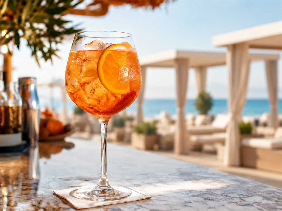 Spritz am Meer