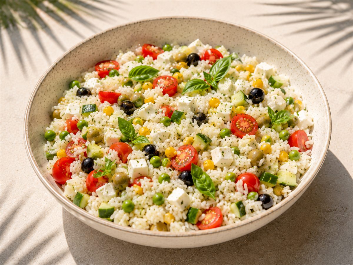 Mediterraner kalter Salat