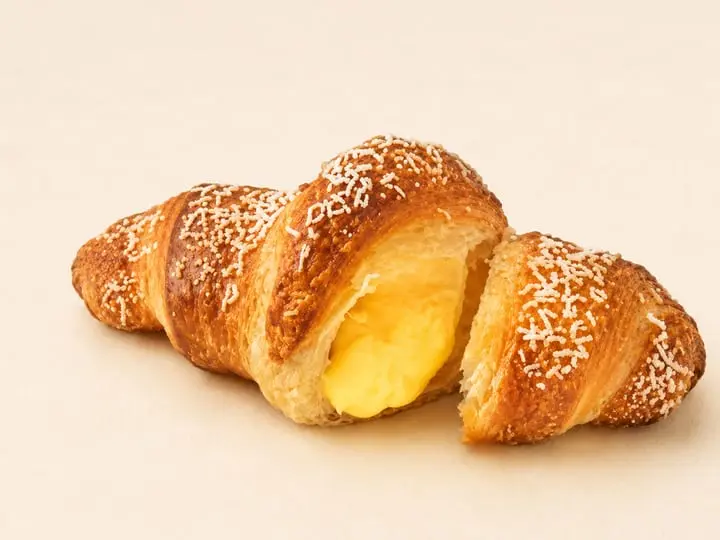 Croissant alla crema