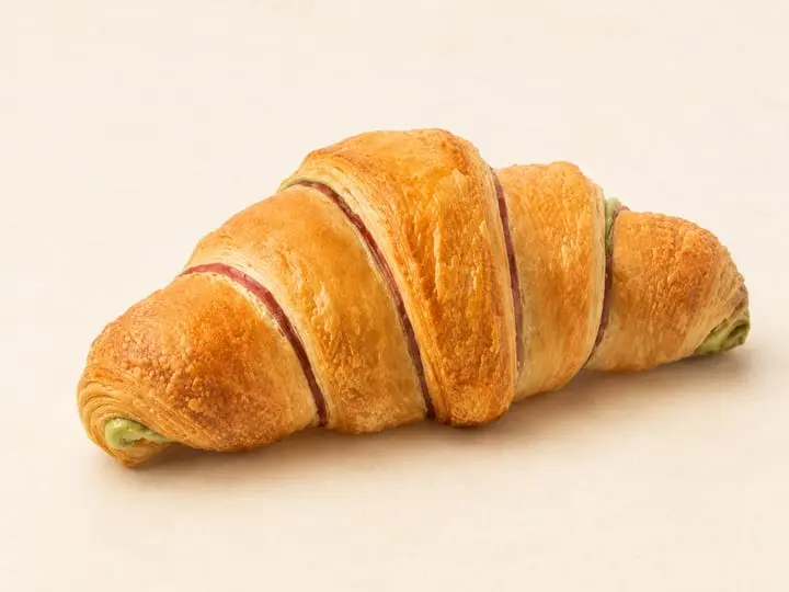 Croissant à la pistache